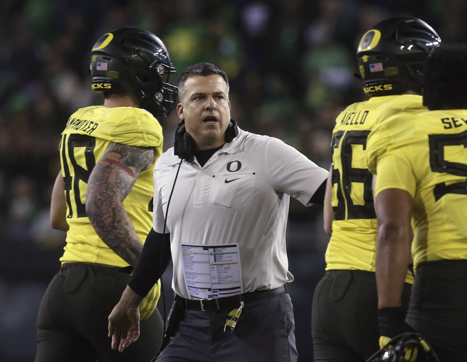 Arizona Oregon football